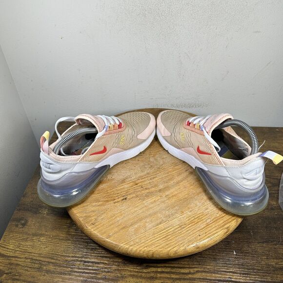 Nike Air Max 270 React Shoes Womens Size 8 Mesh CW5589-600 Running Athletic Snea - Picture 7 of 11